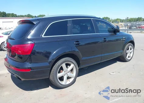2012 Audi Q7 3.0T S Line Prestige from USA, damaged, VIN WA1DGAFE2CD001700